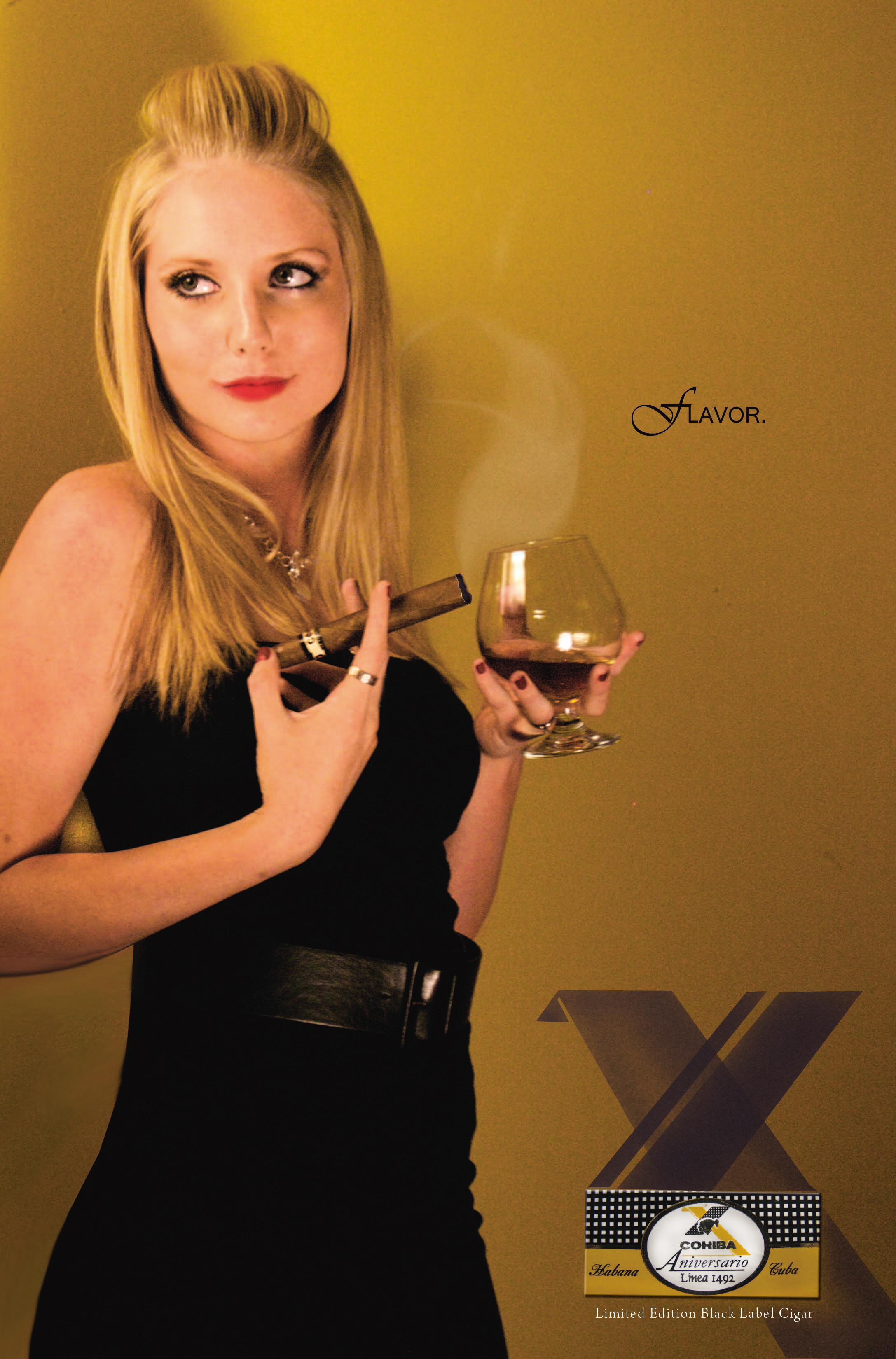 100 Hot Blonde Sexy Cigar Women Cigar