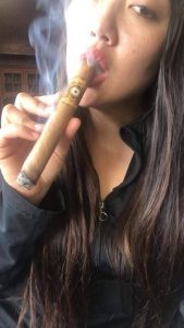 Amatuer Cigar Smoker Girl Sexy Selfies The Cigarmonkeys