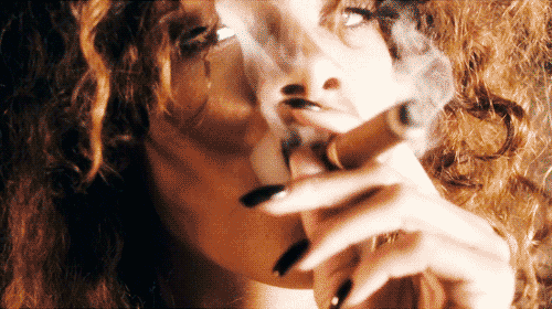 amatuer girls smoking cigar hot 