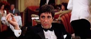 Scarface Al Pacino as Tony Montana Smoking Cigar – The CigarMonkeys