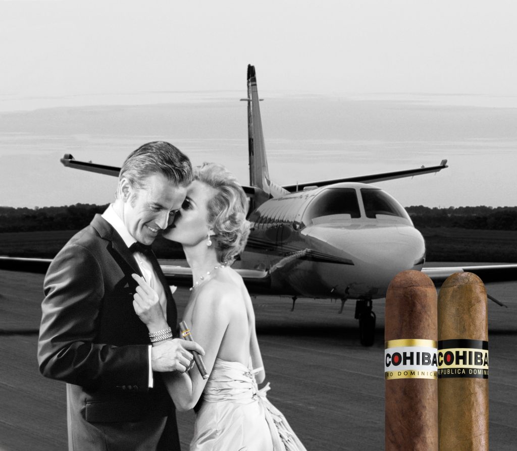 Cigar Smoking In The Plane – The CigarMonkeys