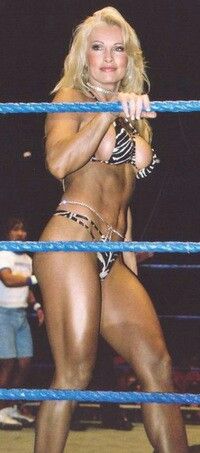 Sable Pro Wrestling - WWE Diva Sable (Rena Lesnar) HOT & Cigar Smoke.