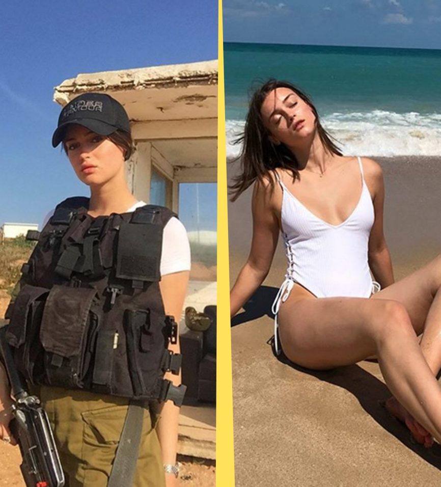Female soldiers of the Israel Defense Forces - IDF Girls.