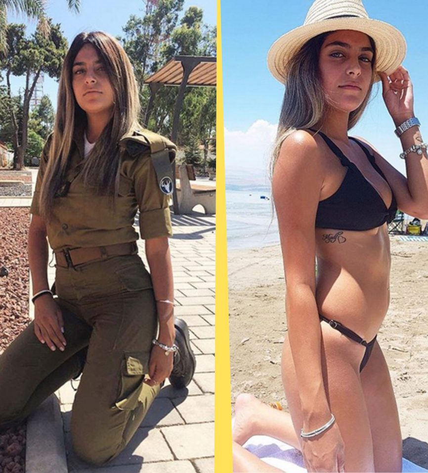 Israel Army Women Smoke - IDF Gils.