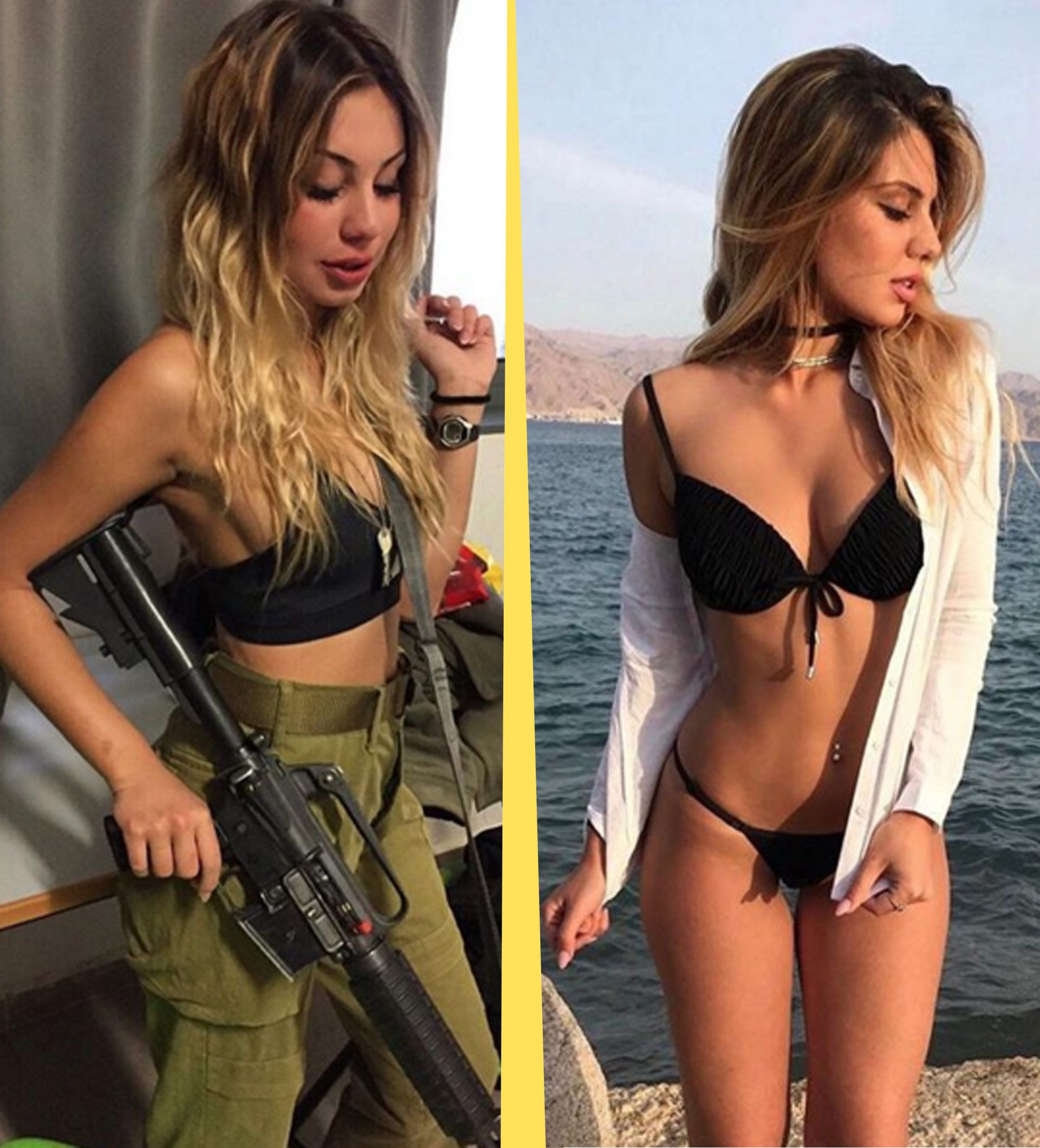 Israel Defense Forces - IDF Girls Smoking.
