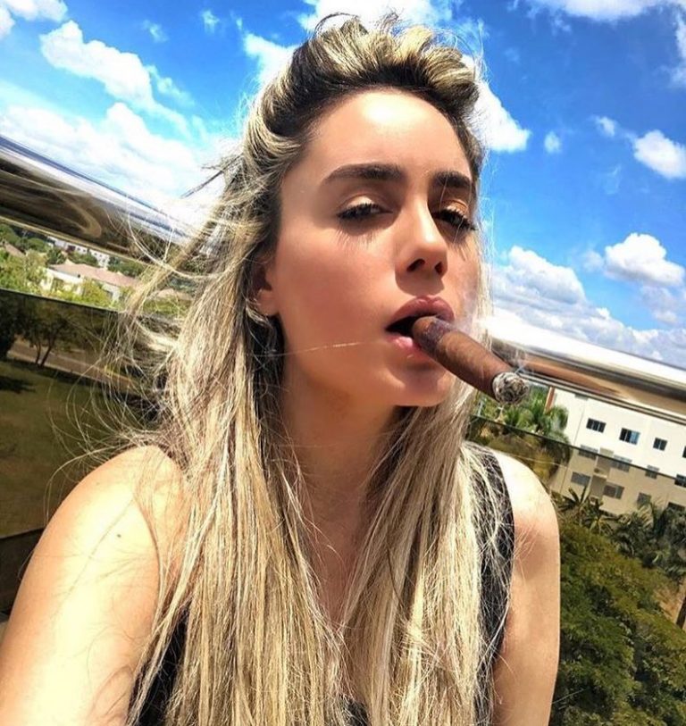 TOP 100 Pretty Cigar Smoker Women The CigarMonkeys