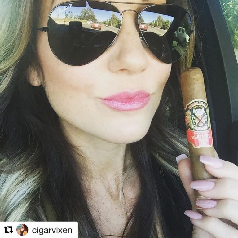 Ms. Delicia Silva aka Cigar Vixen TOP 100 HOT cigar influencer