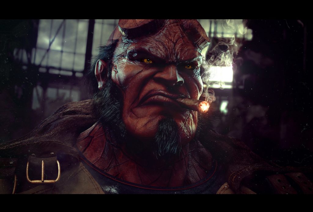 Hellboy Iconic CigarSmoking Superhero HELLBOY