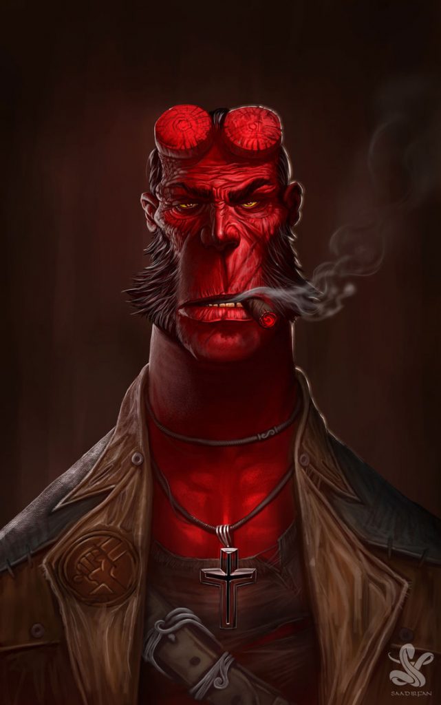 Hellboy Iconic CigarSmoking Superhero HELLBOY
