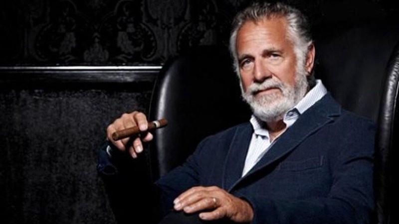 Jonathan Goldsmith D- Most Interesting Man in the World -cigar smoking - cigarmonkeys