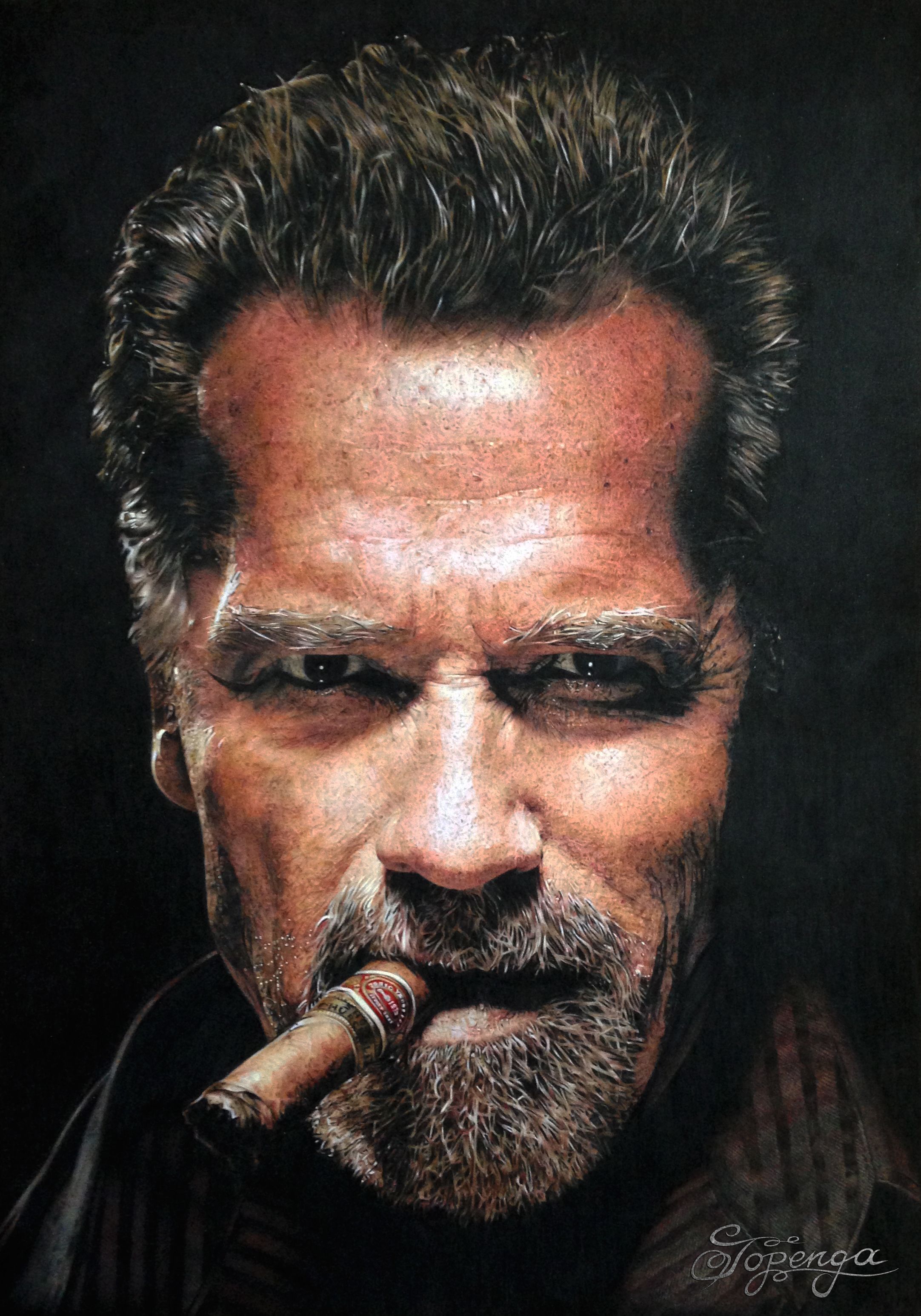 Arnold Schwarzenegger RARE photos – The CigarMonkeys