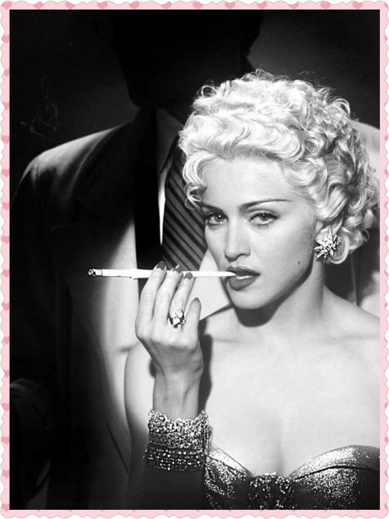 TOP 100 Madonna smoking cigarette The