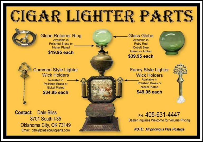 Common Style VICTORIAN CIGAR LIGHTER WICK HOLDER The CigarMonkeys